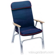 Seachoice Canvas Folding Chair, Blue 552700896
